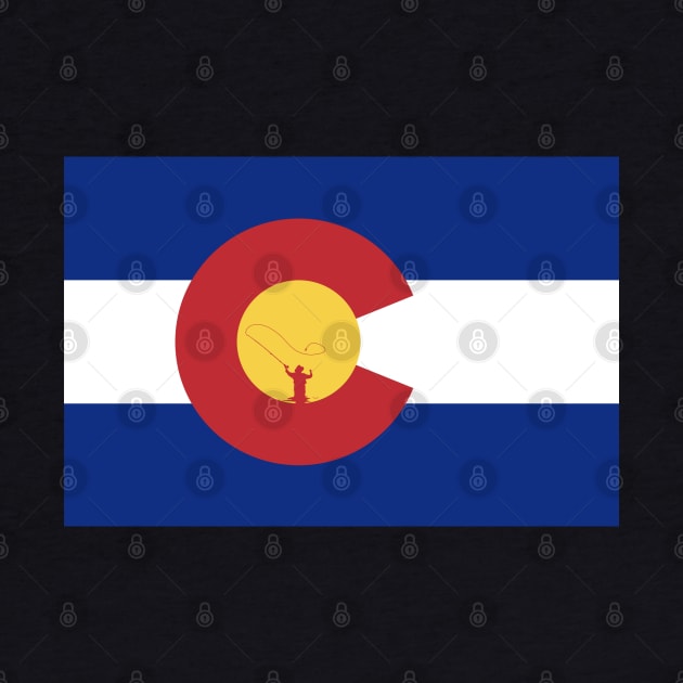 Colorado Flag Fly Fishing by chriswig